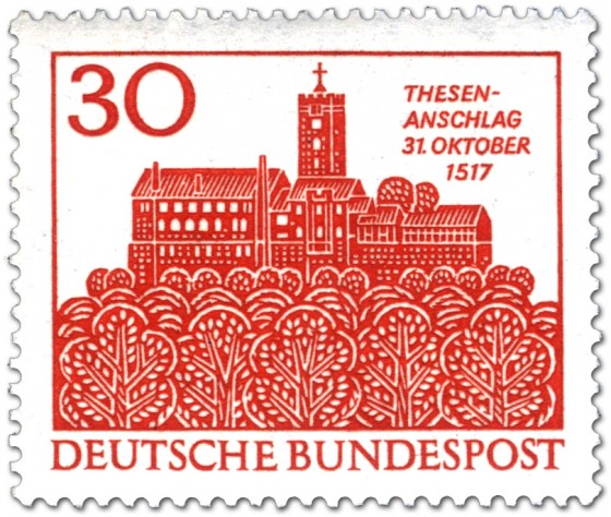 Briefmarke: Wartburg Eisenach (Zuflucht Luthers)