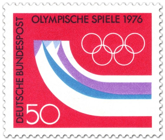 Briefmarke: Olympische Spiele 1976 Insbruck