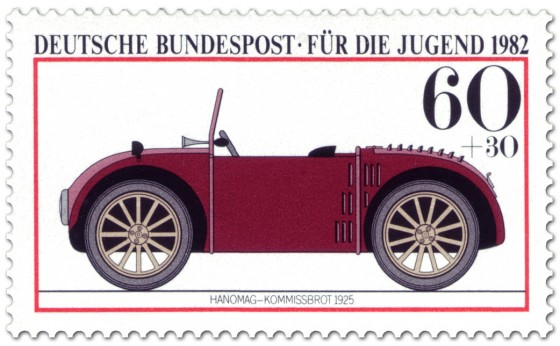 Briefmarke: Hanomag, genannt Kommissbrot