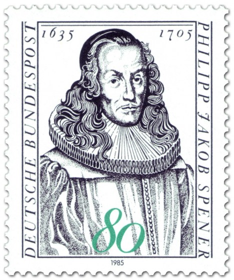 Briefmarke: Philipp Jakob Spener (Begründer der Heraldik)