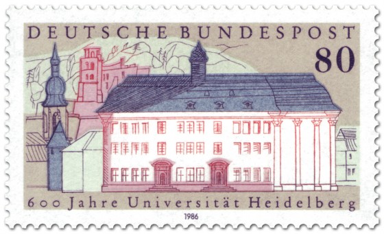 Briefmarke: 600 Jahre Universität Heidelberg