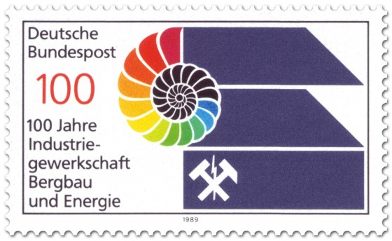 Briefmarke: 100 Jahre IG Bergbau und Energie