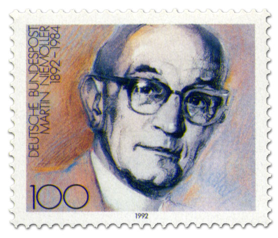 Briefmarke: Martin Niemöller